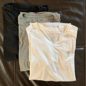 American Eagle Lot of 3 Short Sleeve Basic Tees